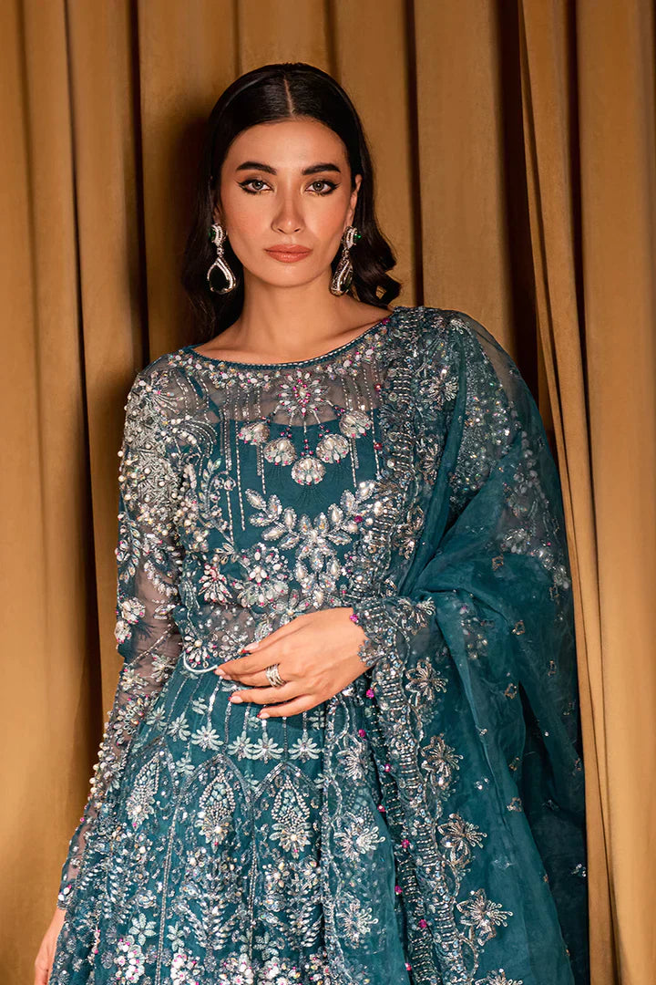 Maria Osama Khan Dastaan Festive Formal 3Pc Suit DS-06 Sanam - House Of Hania