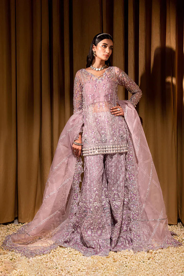 Maria Osama Khan Dastaan Festive Formal 3Pc Suit DS-07 Sona - House Of Hania