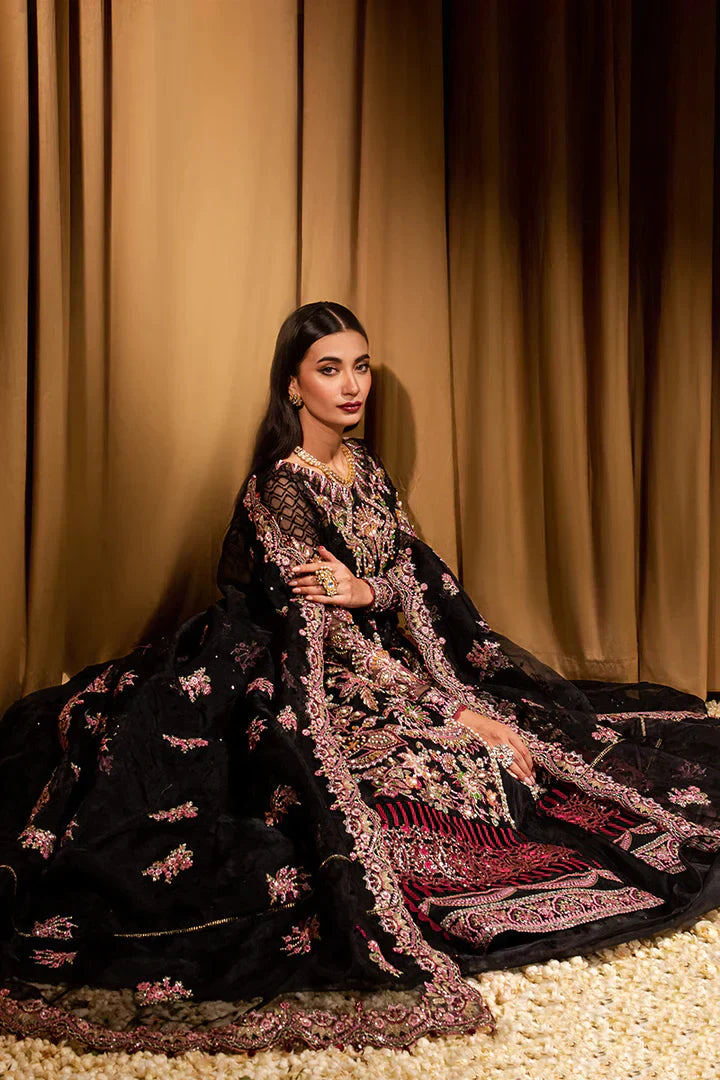 Maria Osama Khan Dastaan Festive Formal 3Pc Suit DS-08 Raunaq - House Of Hania