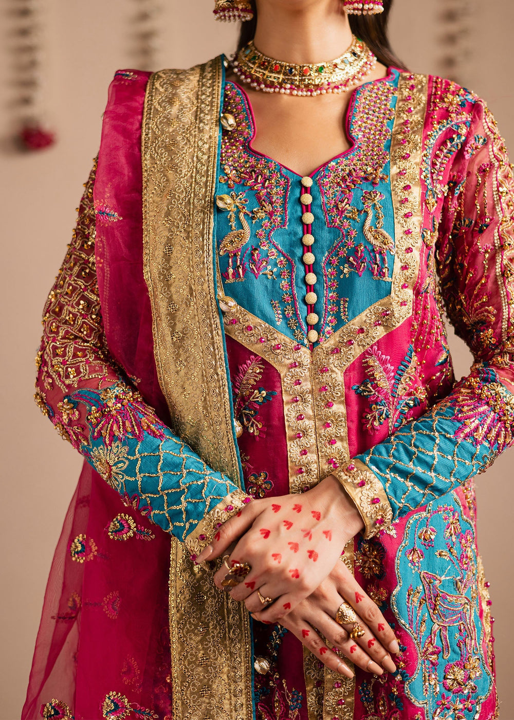 Maria Osama Khan | Jhil Mil Wedding Festive | Gulaboo -
Maria Osama - House Of Hania