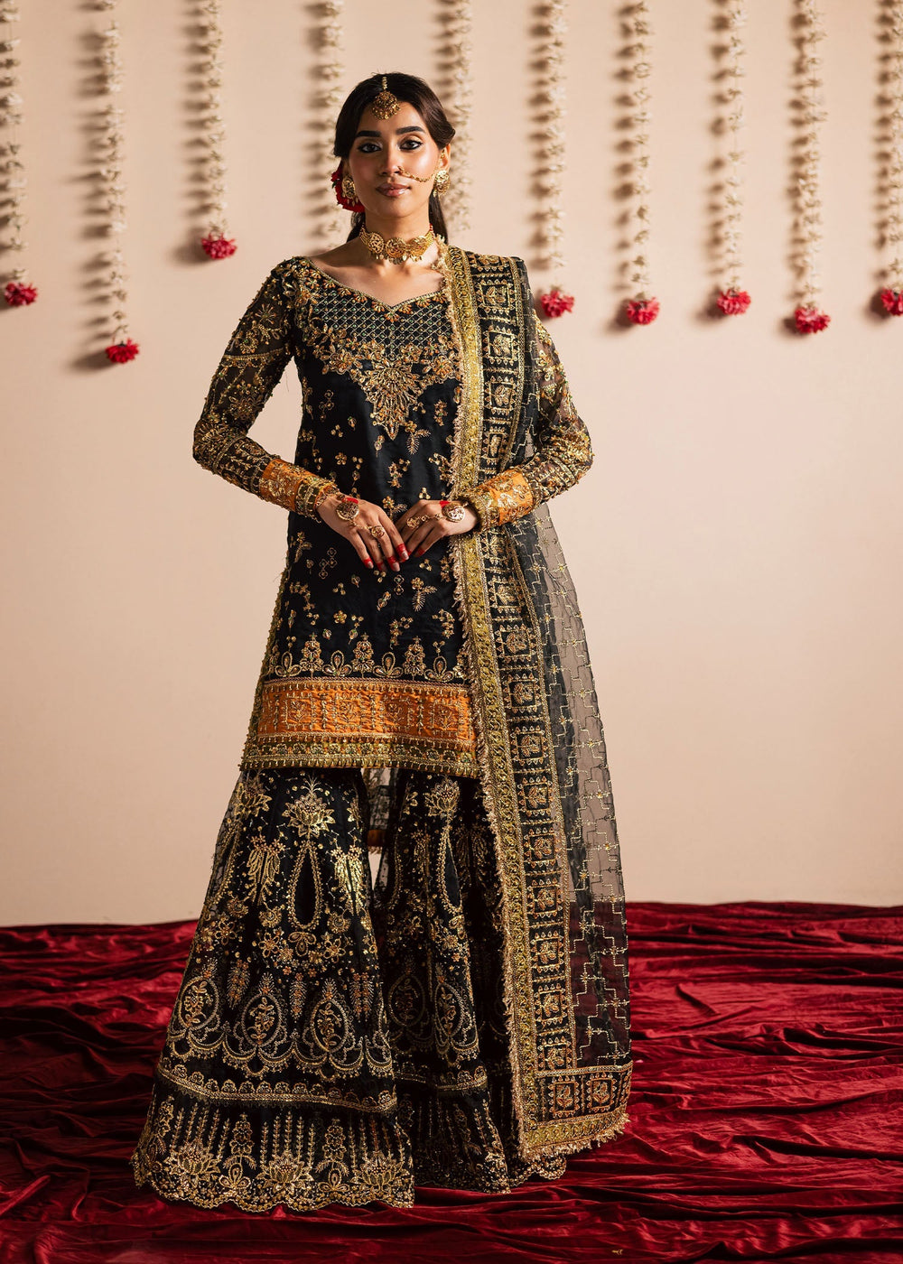 Maria Osama Khan | Jhil Mil Wedding Festive | Surmayi -
Maria Osama - House Of Hania