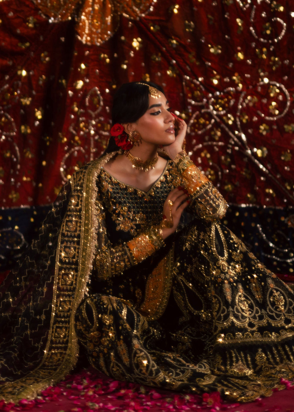 Maria Osama Khan | Jhil Mil Wedding Festive | Surmayi -
Maria Osama - House Of Hania