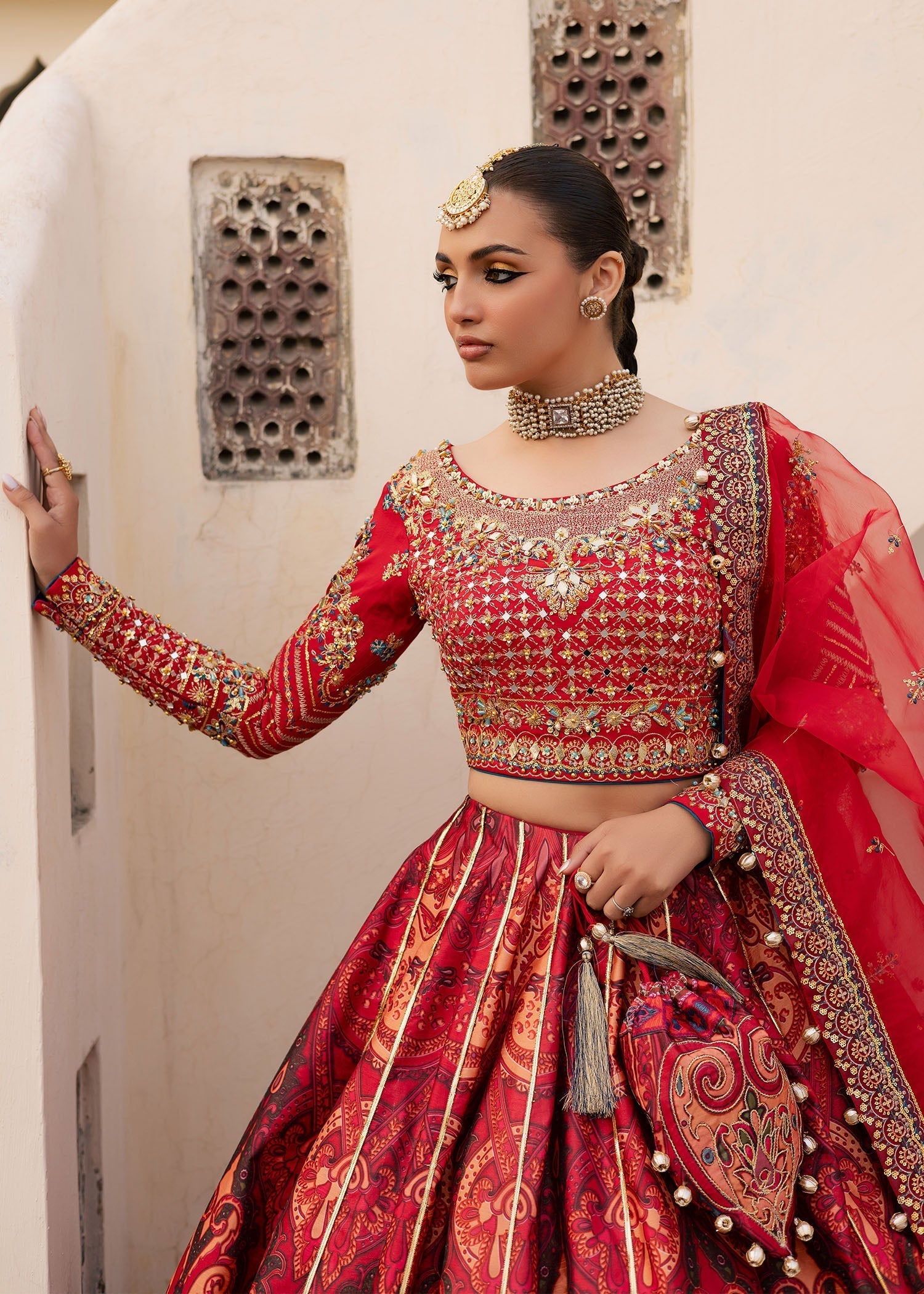 Maria Osama Khan | Khawabeedah Wedding Formals Vol 2 | Gulaab - House Of Hania