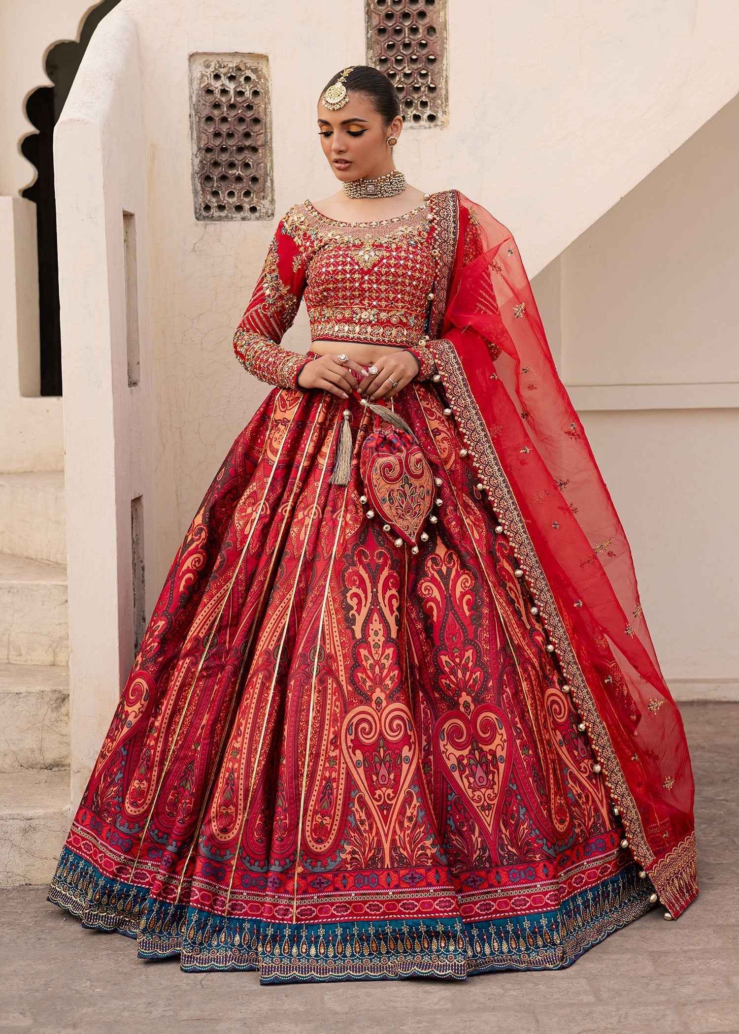 Maria Osama Khan | Khawabeedah Wedding Formals Vol 2 | Gulaab - House Of Hania
