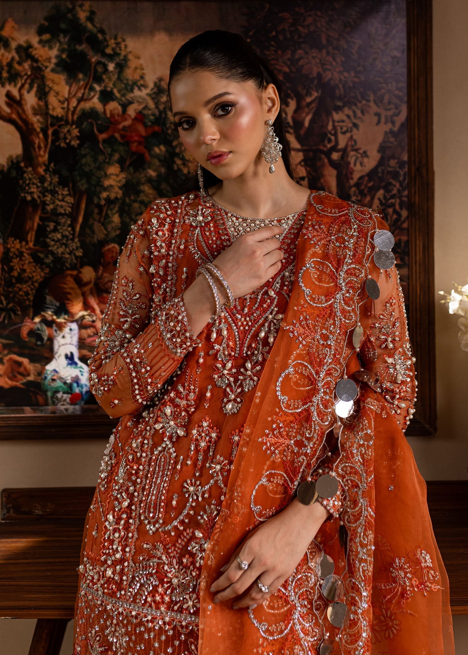Maria Osama Khan | Lamhay Wedding Festive | Gulnaar - House Of Hania