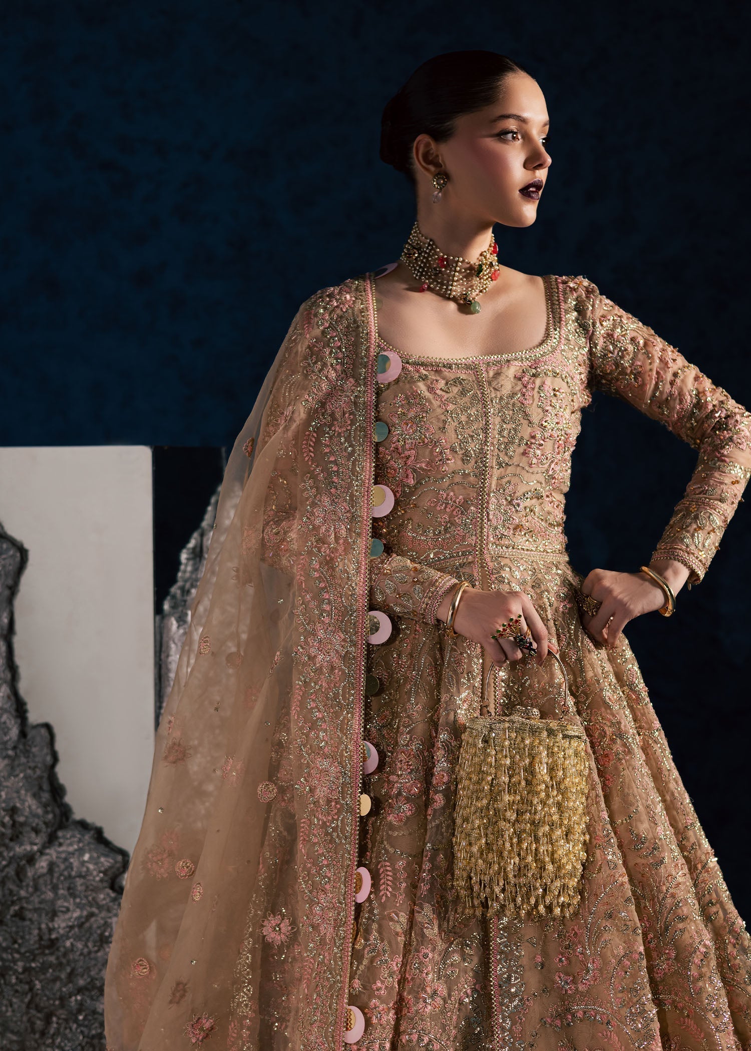 Maria Osama Khan | Lamhay Wedding Festive | NISBAT - House Of Hania