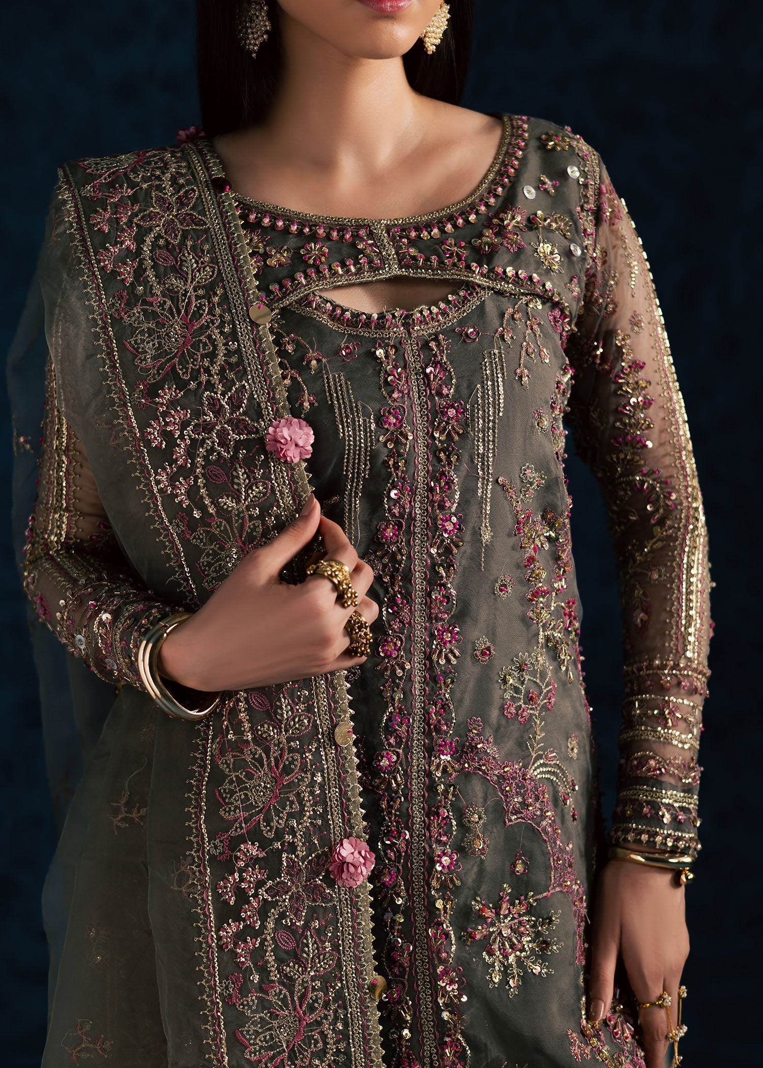 Maria Osama Khan | Lamhay Wedding Festive | SAHAR - House Of Hania