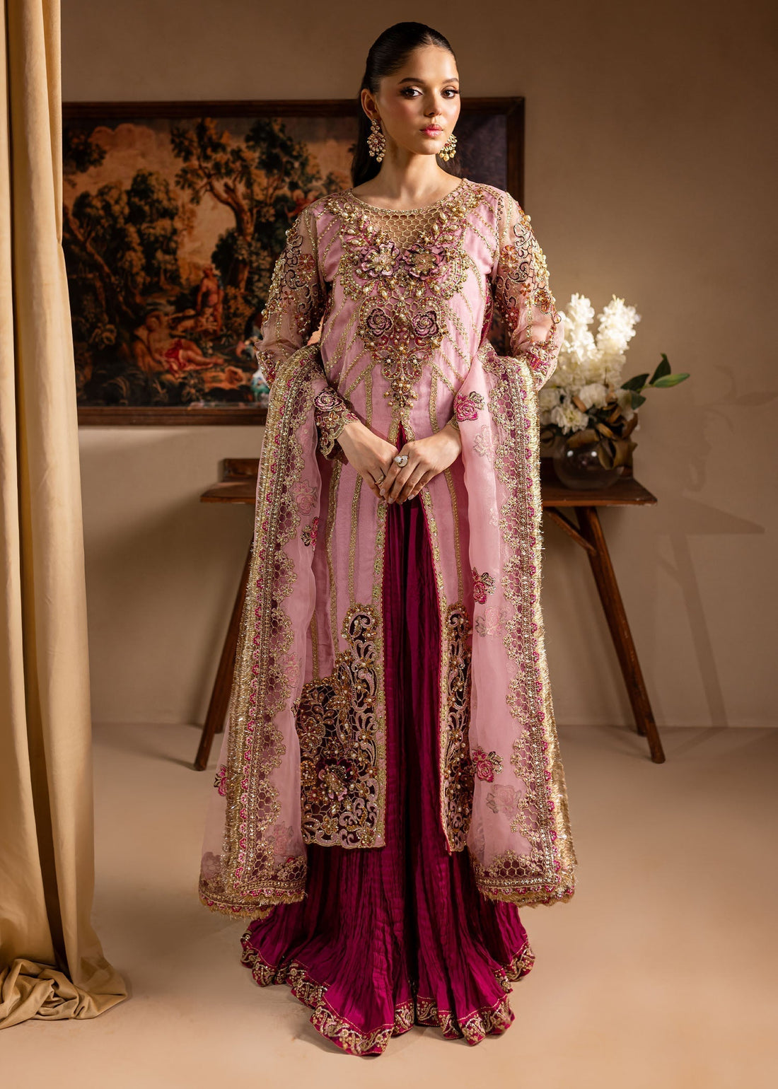 Maria Osama Khan | Lamhay Wedding Festive | Zarmina - House Of Hania