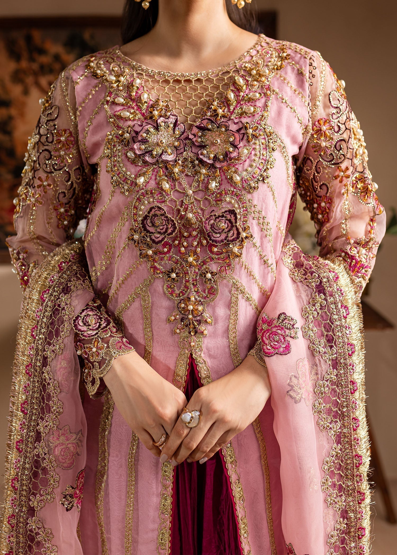 Maria Osama Khan | Lamhay Wedding Festive | Zarmina - House Of Hania