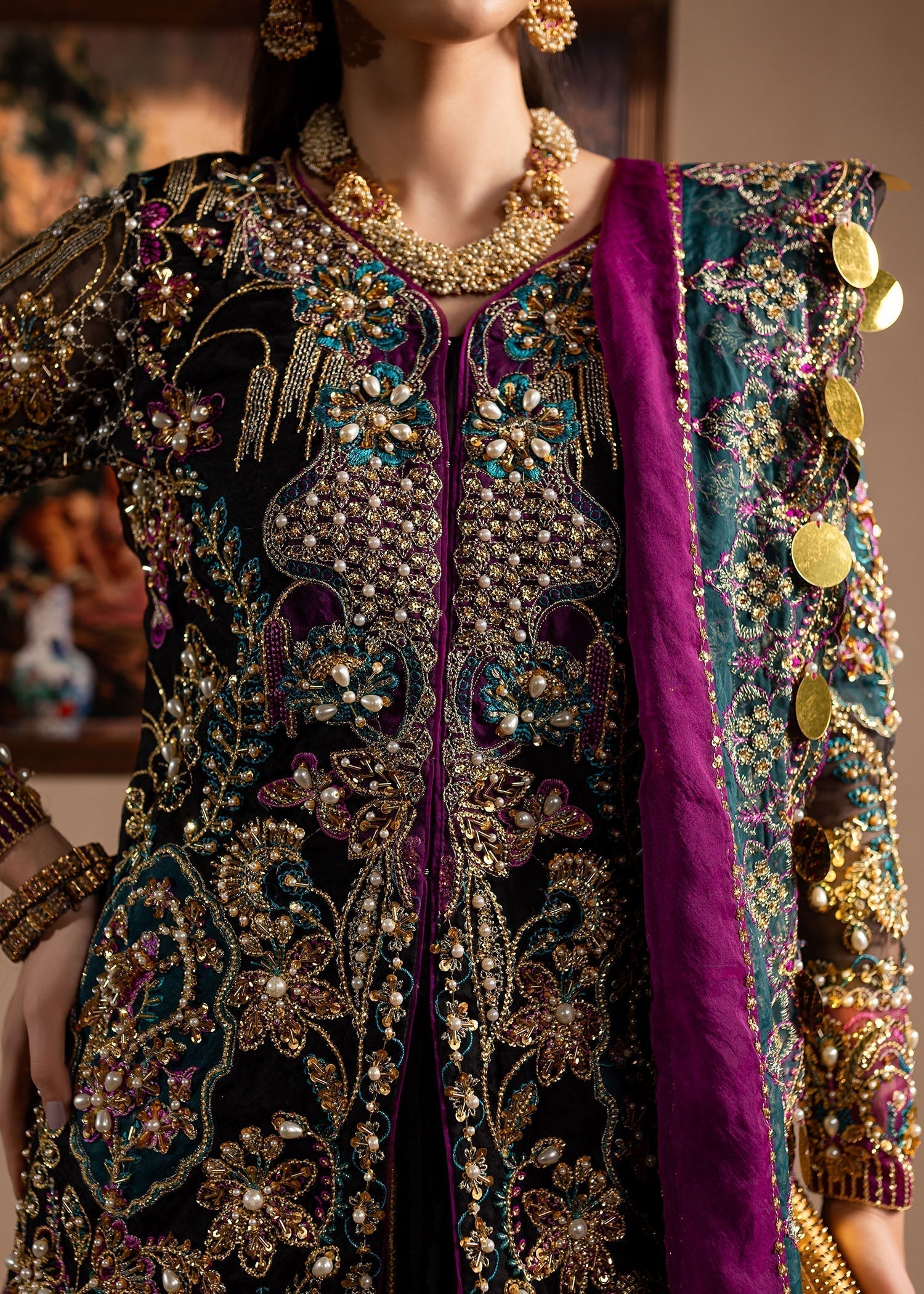 Maria Osama Khan | Lamhay Wedding Festive | Zumar - House Of Hania