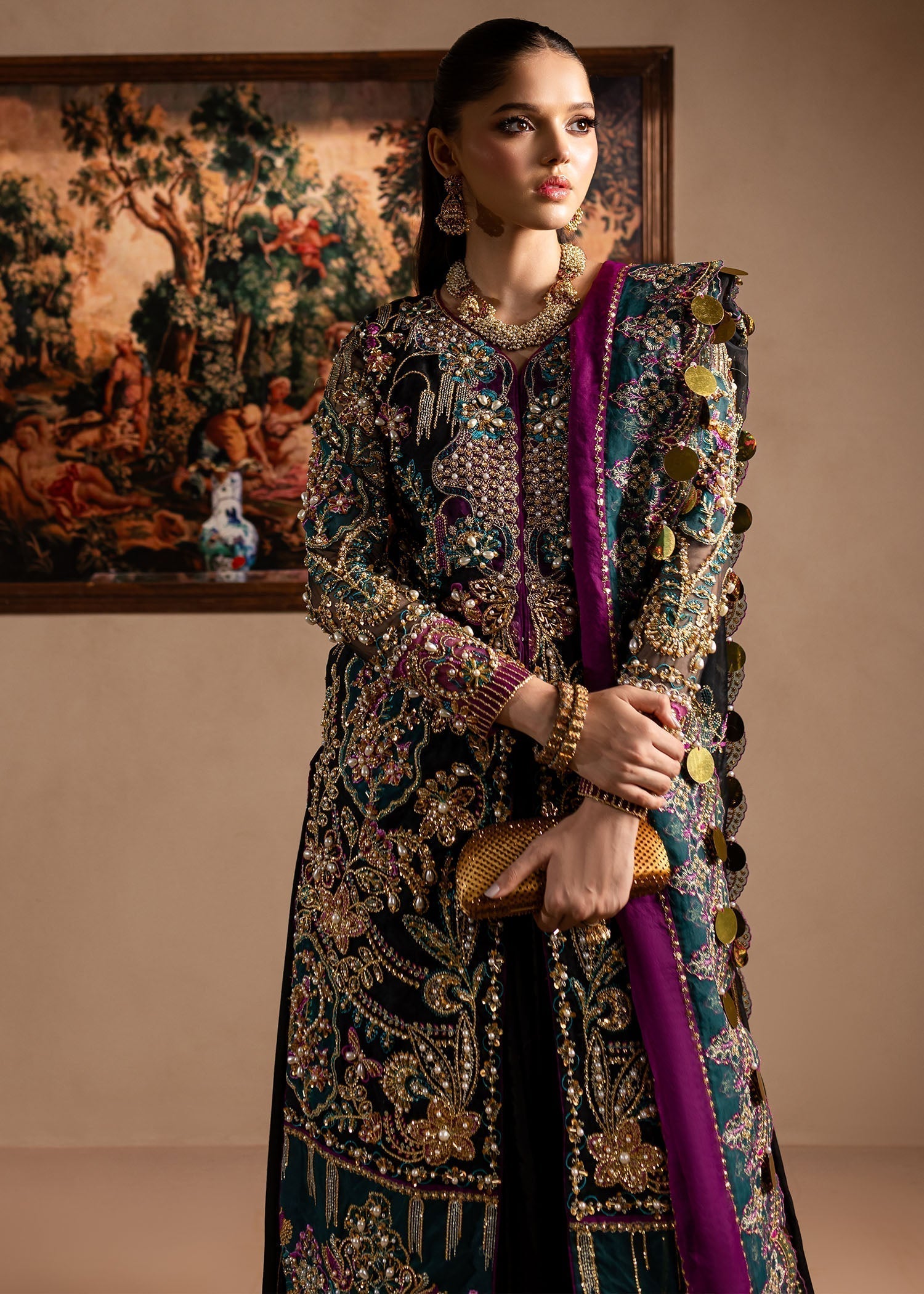 Maria Osama Khan | Lamhay Wedding Festive | Zumar - House Of Hania