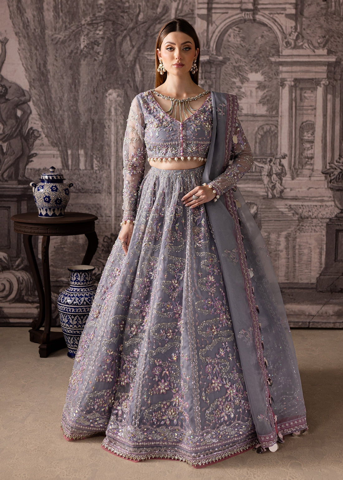 Maria Osama Khan | Mystara Wedding Festive |  Lyra - House Of Hania