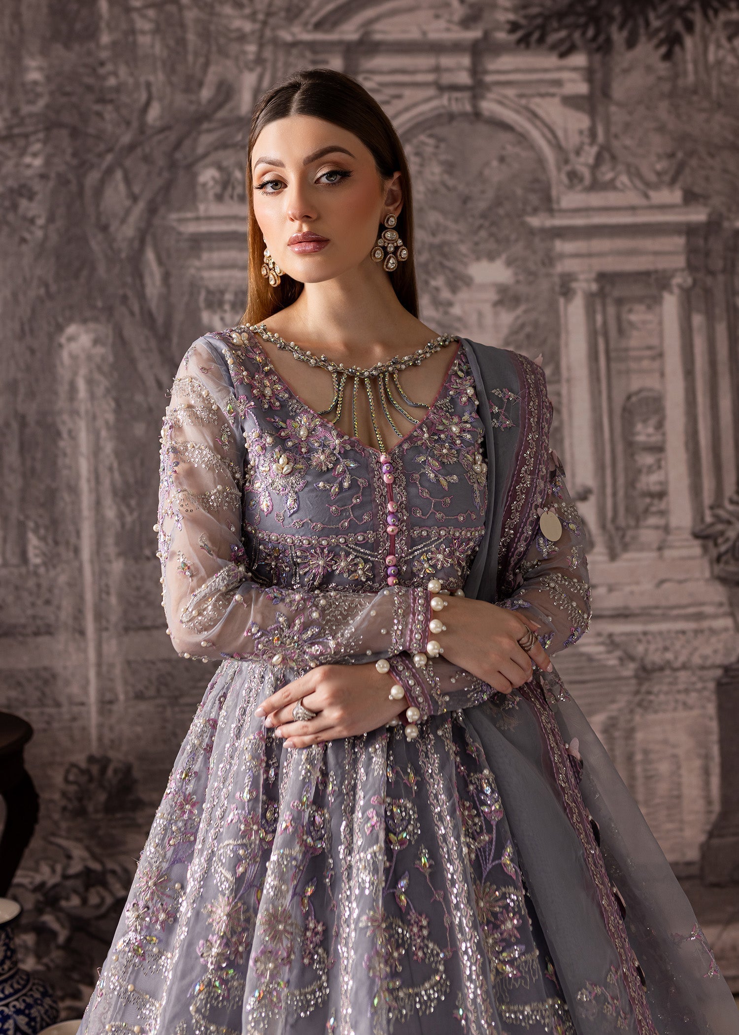 Maria Osama Khan | Mystara Wedding Festive |  Lyra - House Of Hania