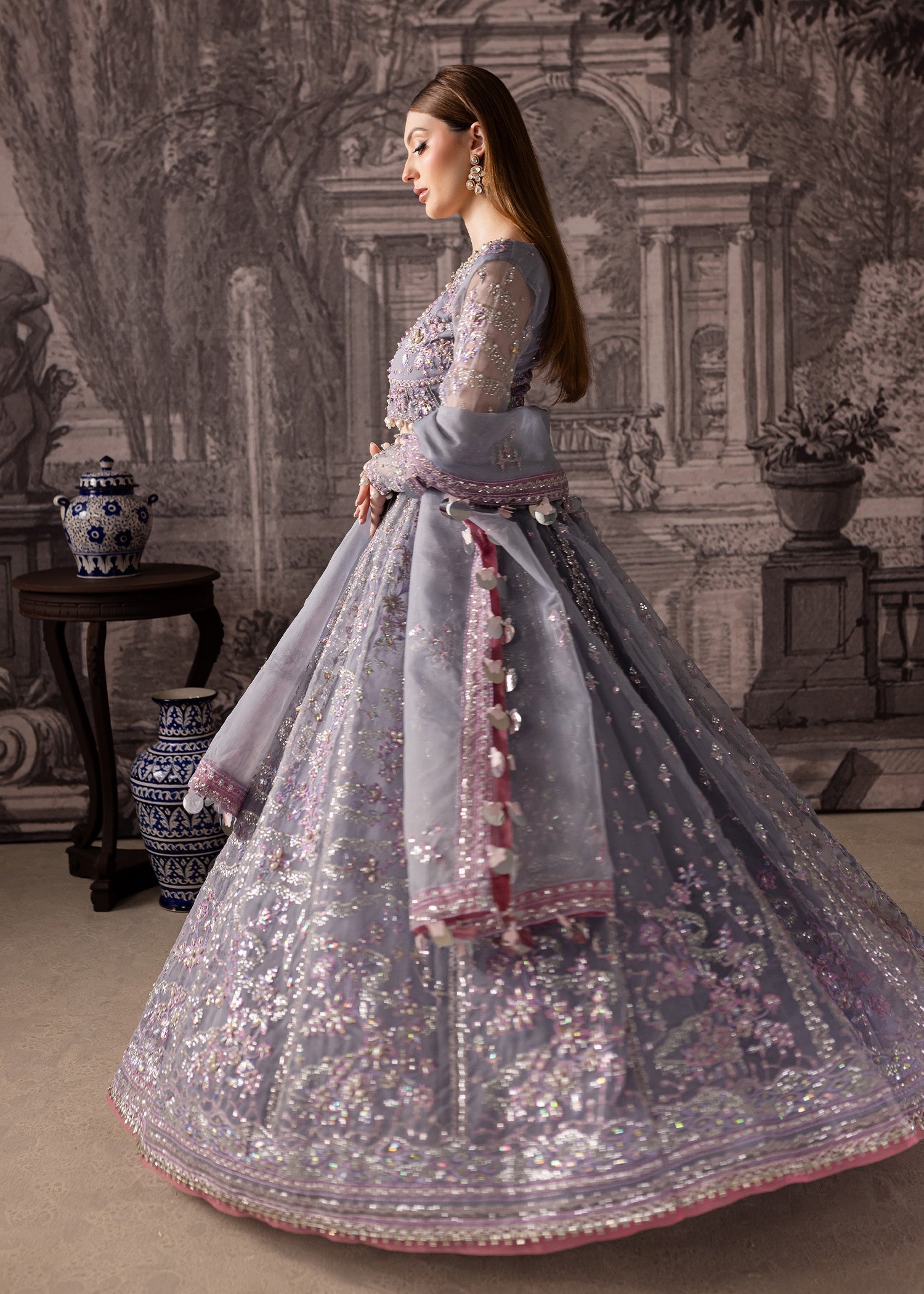 Maria Osama Khan | Mystara Wedding Festive |  Lyra - House Of Hania