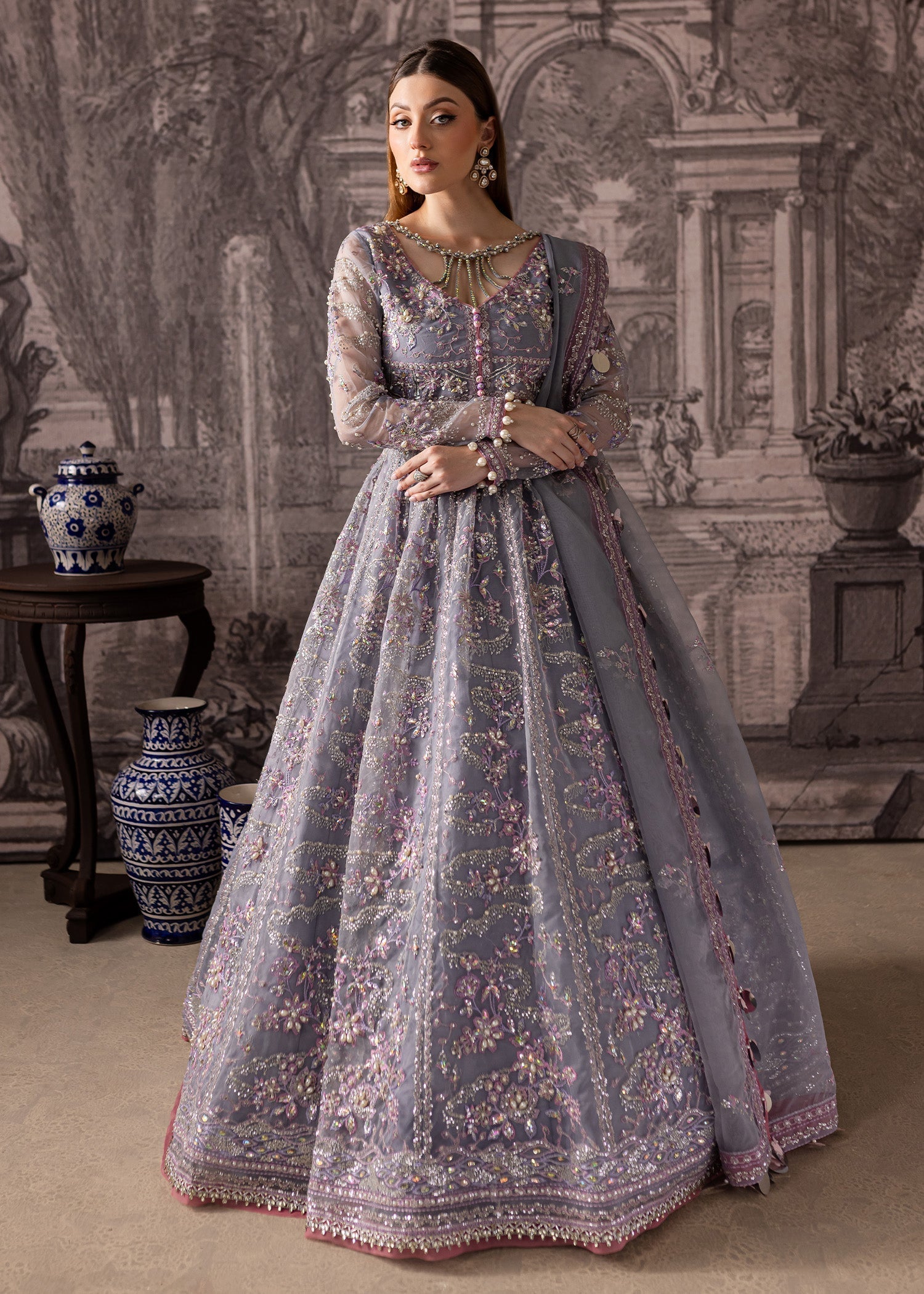 Maria Osama Khan | Mystara Wedding Festive |  Lyra - House Of Hania