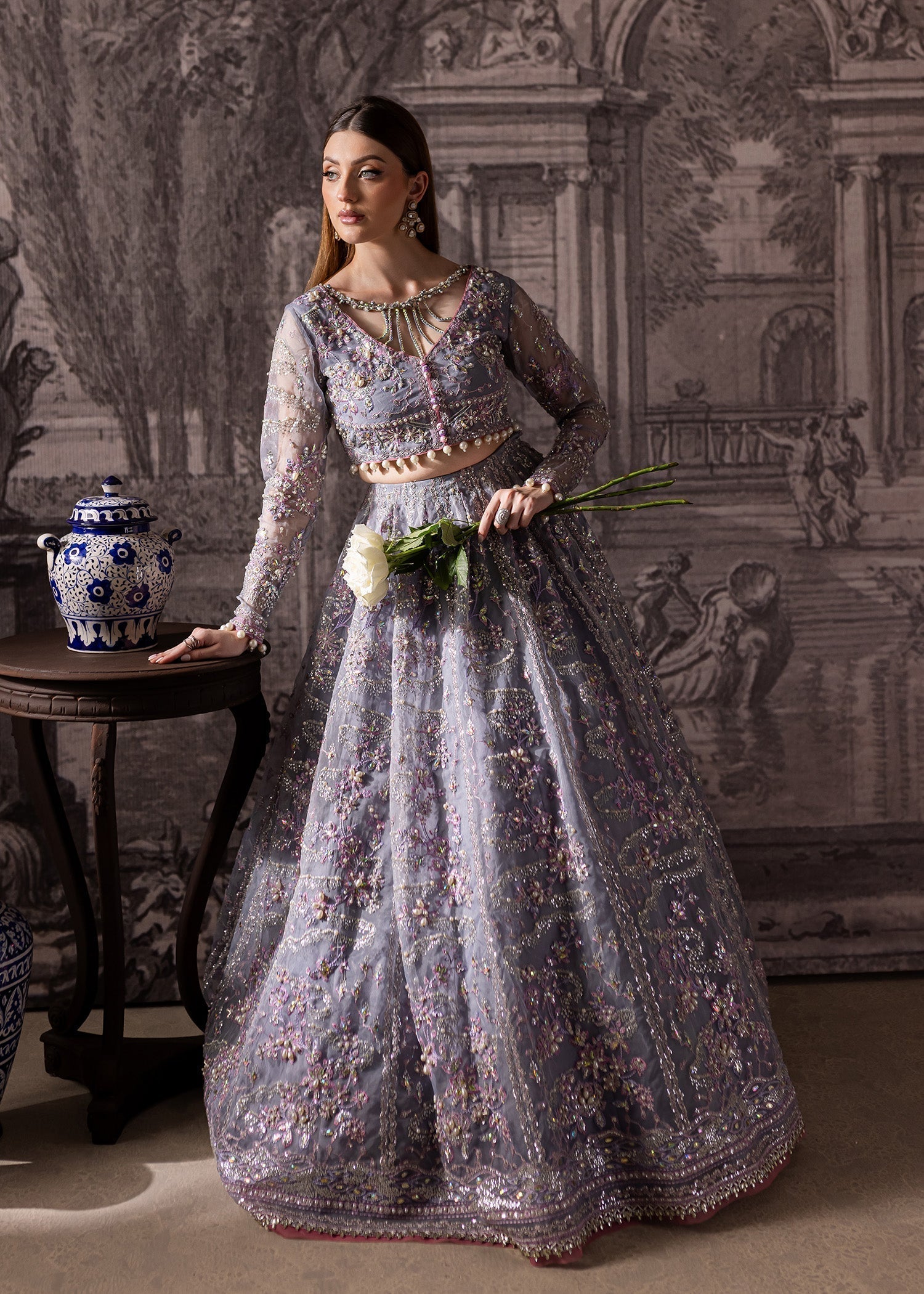 Maria Osama Khan | Mystara Wedding Festive |  Lyra - House Of Hania