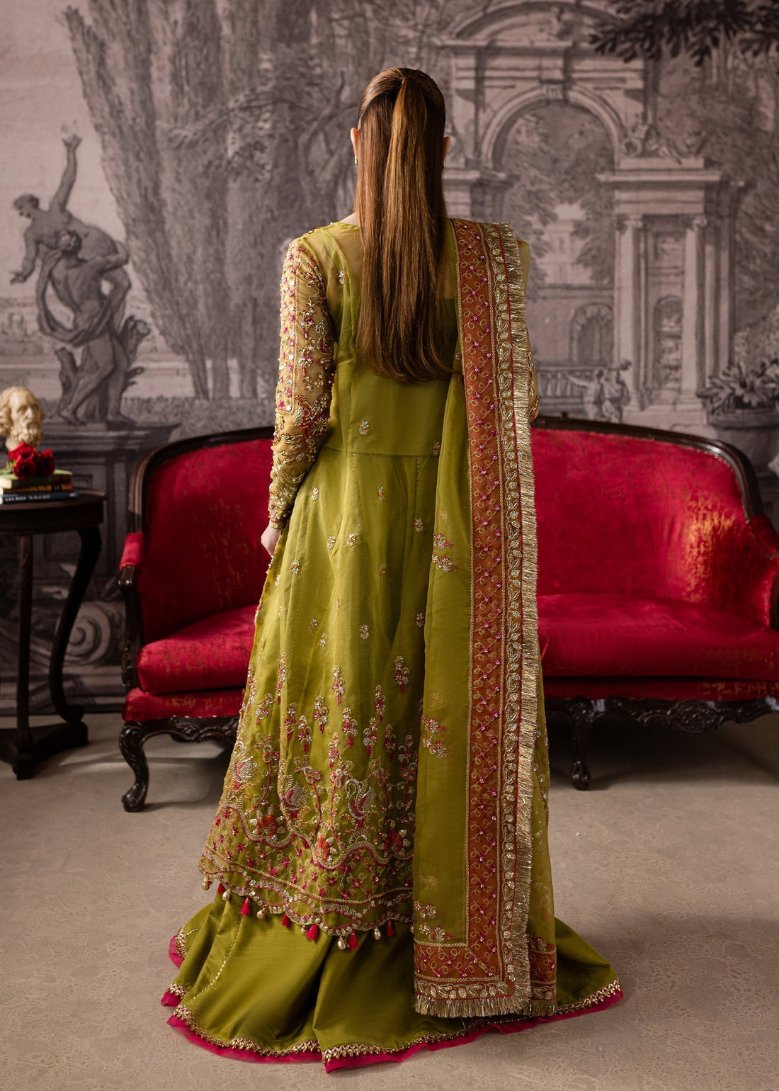 Maria Osama Khan | Mystara Wedding Festive |  Noir - House Of Hania