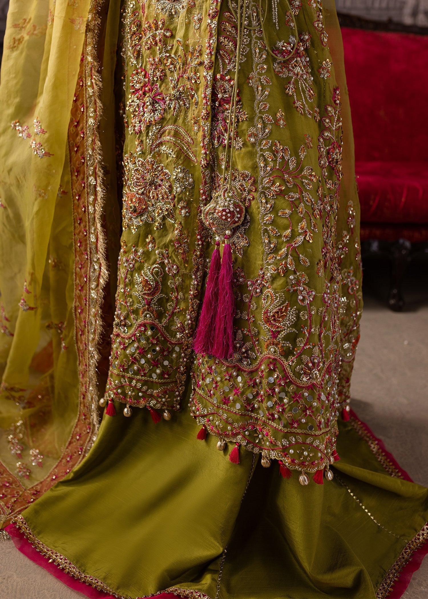 Maria Osama Khan | Mystara Wedding Festive |  Noir - House Of Hania