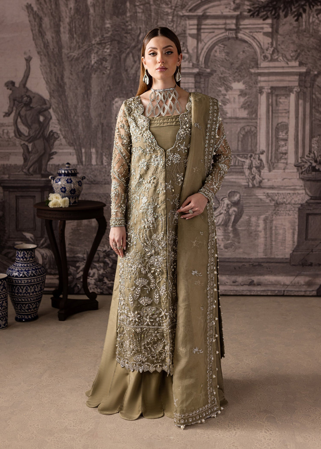 Maria Osama Khan | Mystara Wedding Festive |  Oraya - House Of Hania