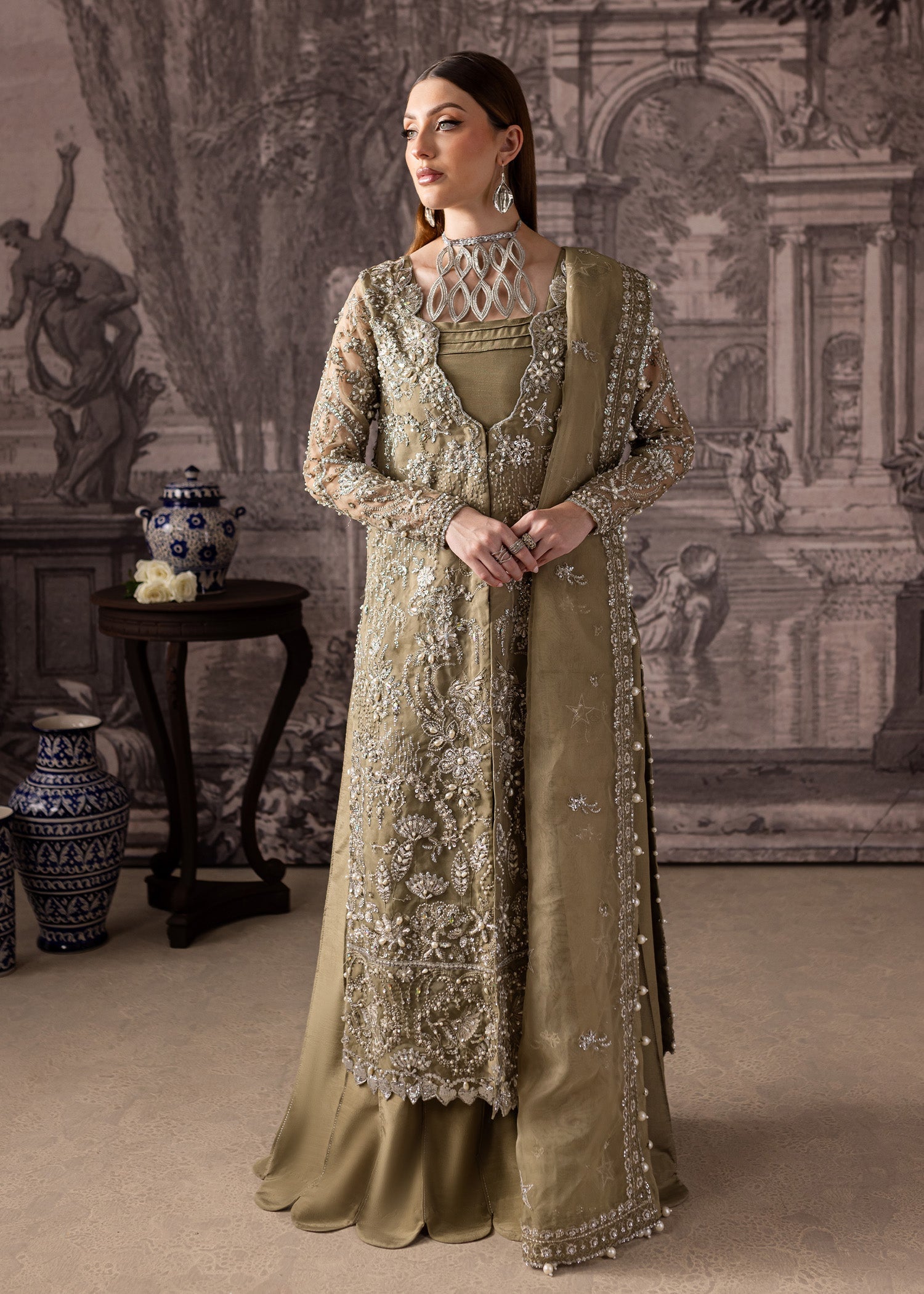 Maria Osama Khan | Mystara Wedding Festive |  Oraya - House Of Hania