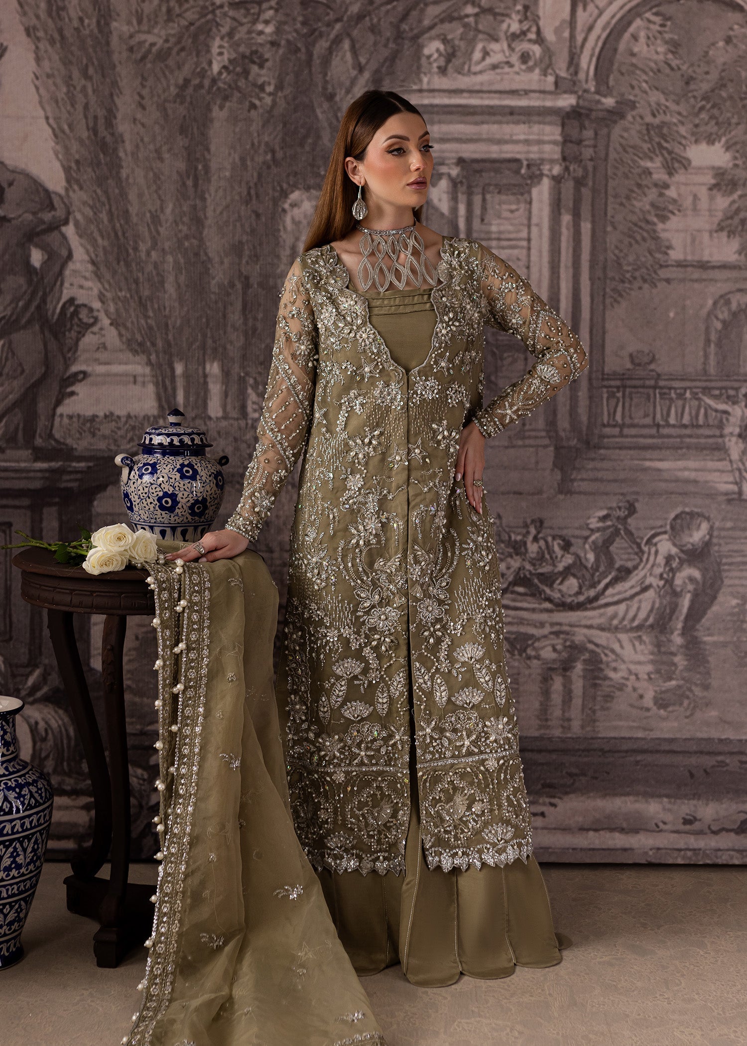 Maria Osama Khan | Mystara Wedding Festive |  Oraya - House Of Hania