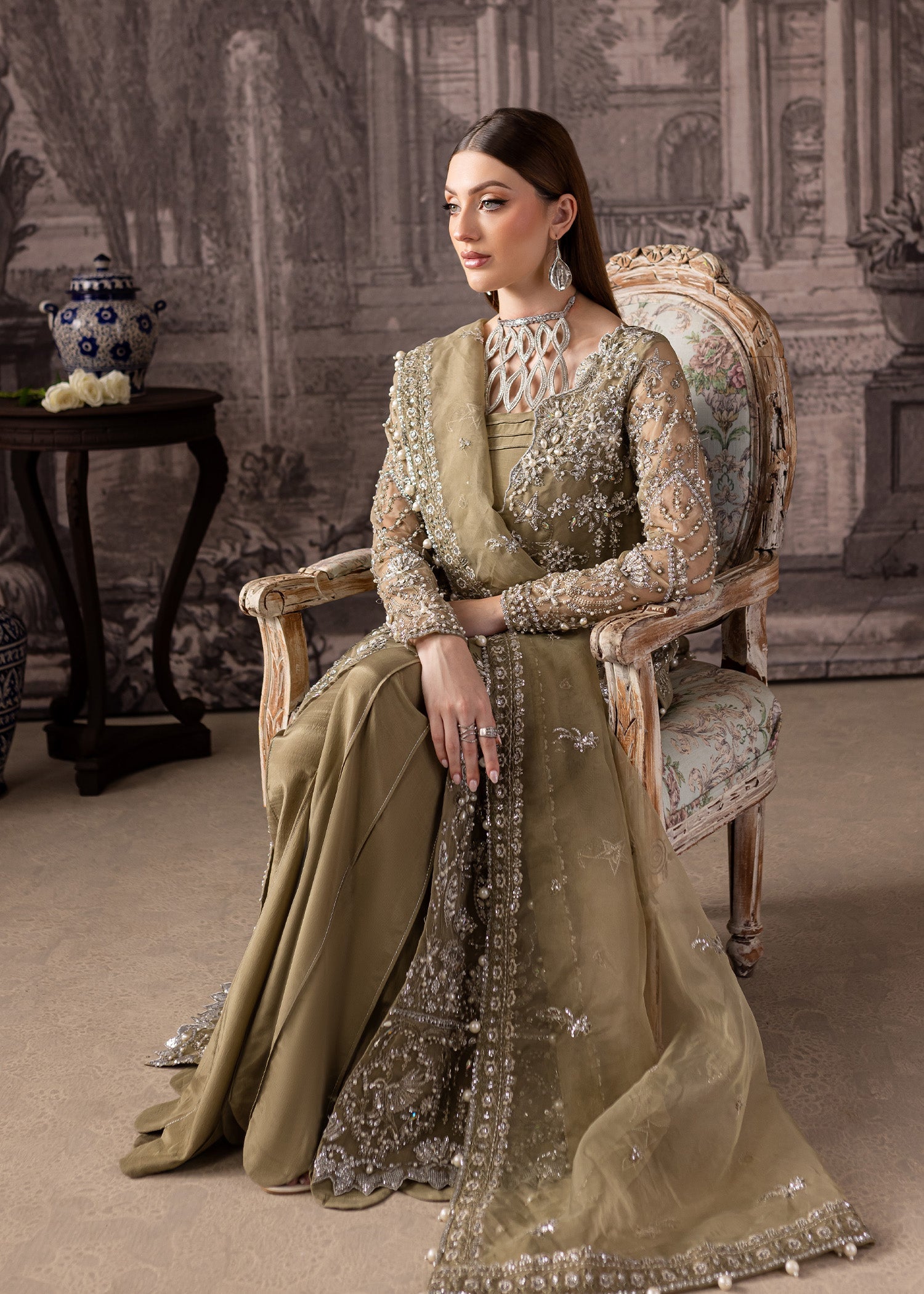 Maria Osama Khan | Mystara Wedding Festive |  Oraya - House Of Hania