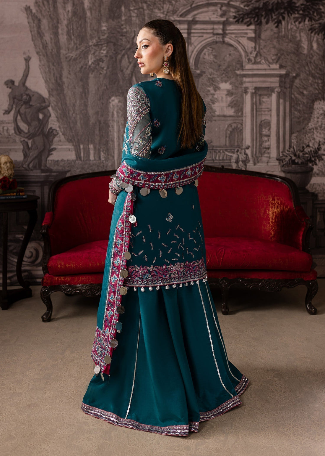 Maria Osama Khan | Mystara Wedding Festive |  Riva - House Of Hania