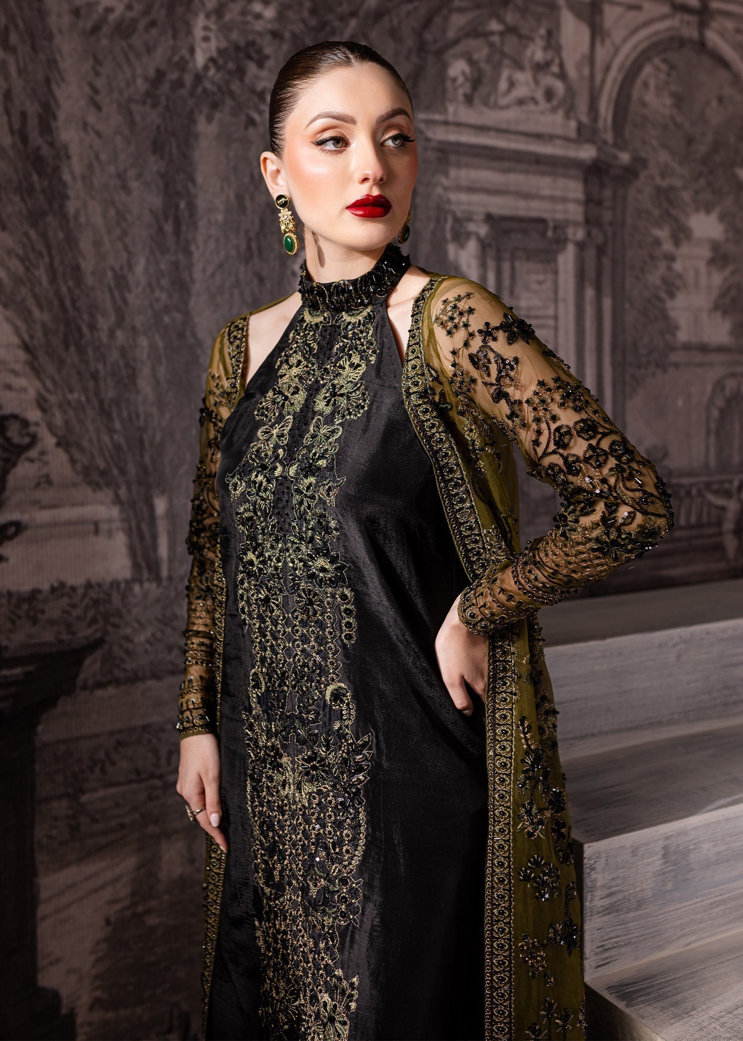 Maria Osama Khan | Mystara Wedding Festive | Storm - House Of Hania