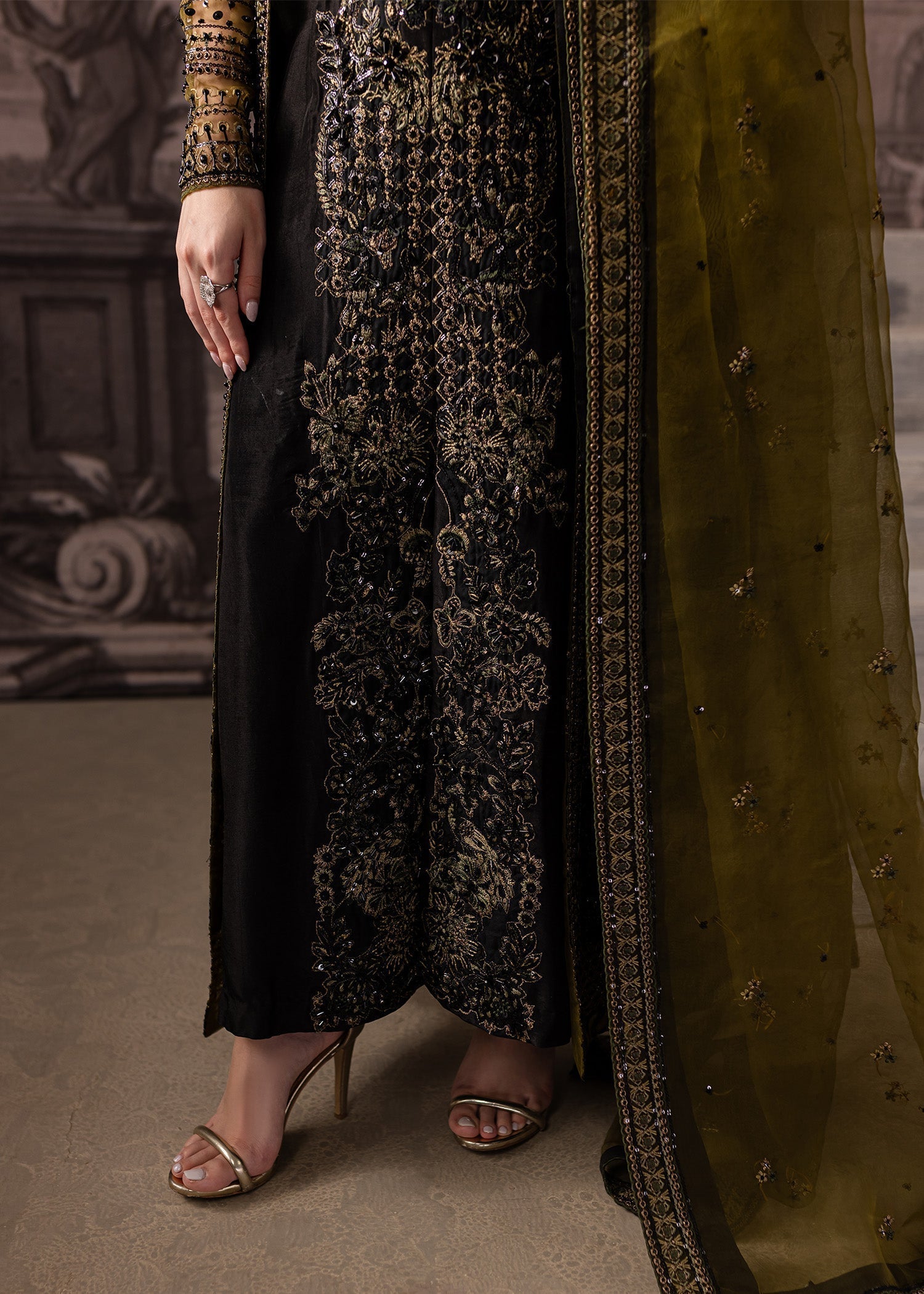 Maria Osama Khan | Mystara Wedding Festive | Storm - House Of Hania