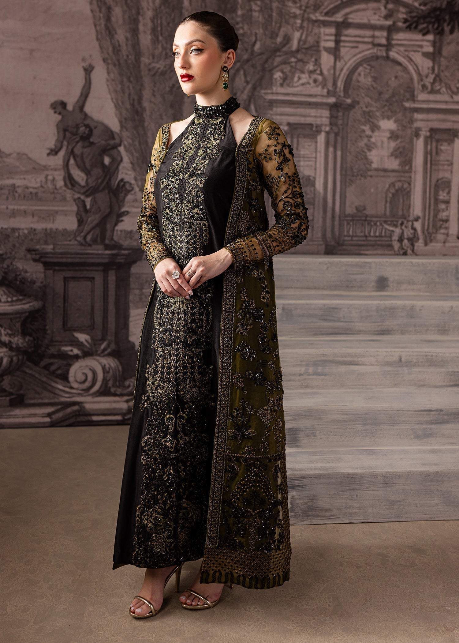 Maria Osama Khan | Mystara Wedding Festive | Storm - House Of Hania