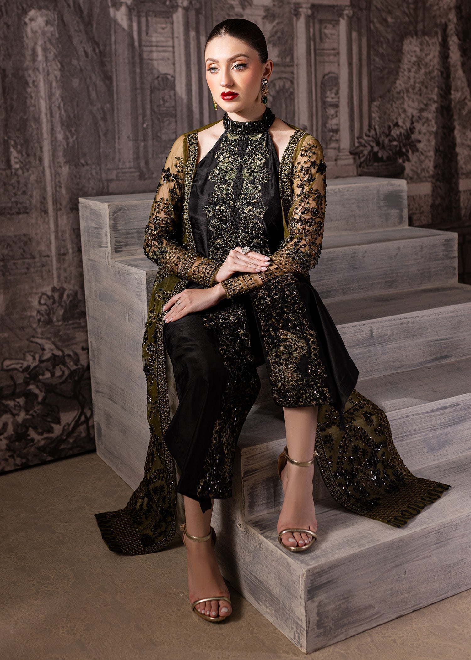 Maria Osama Khan | Mystara Wedding Festive | Storm - House Of Hania