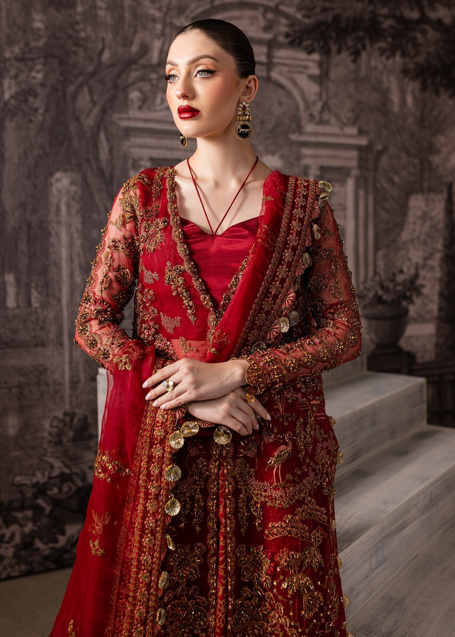Maria Osama Khan | Mystara Wedding Festive |  Vanta - House Of Hania