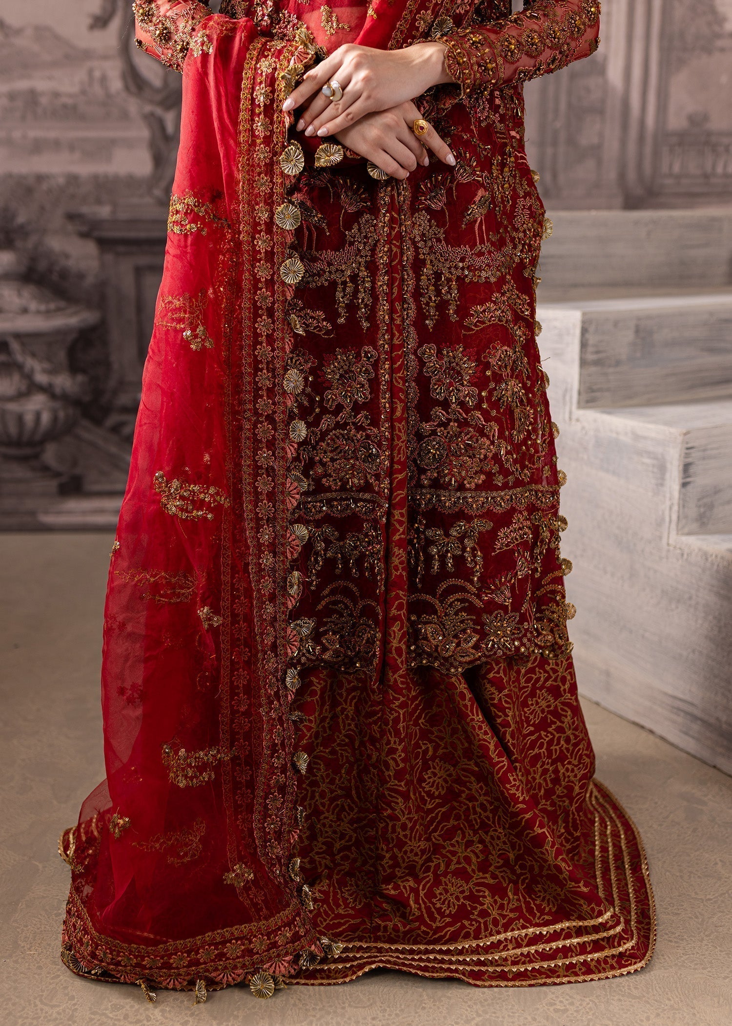 Maria Osama Khan | Mystara Wedding Festive |  Vanta - House Of Hania