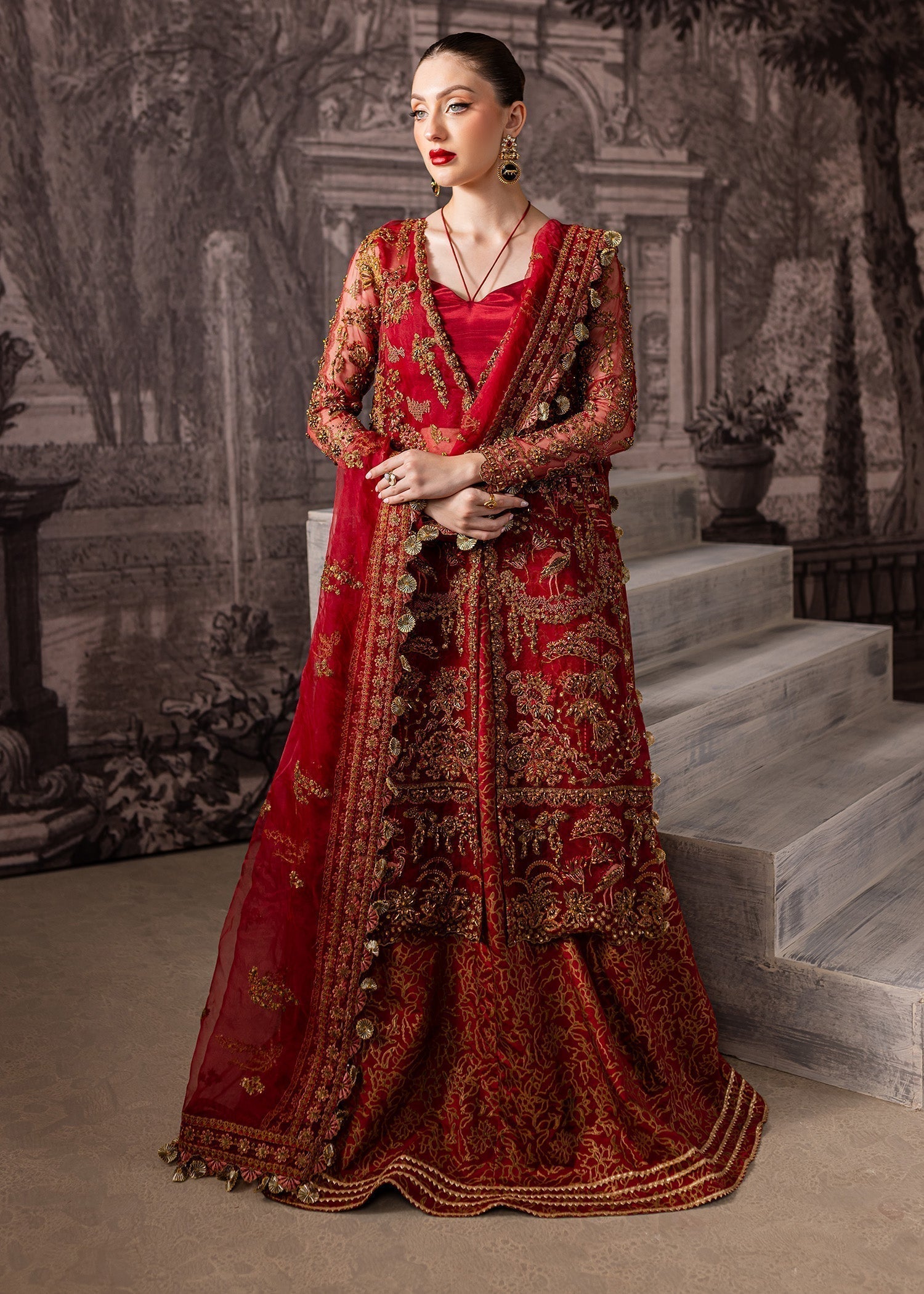 Maria Osama Khan | Mystara Wedding Festive |  Vanta - House Of Hania