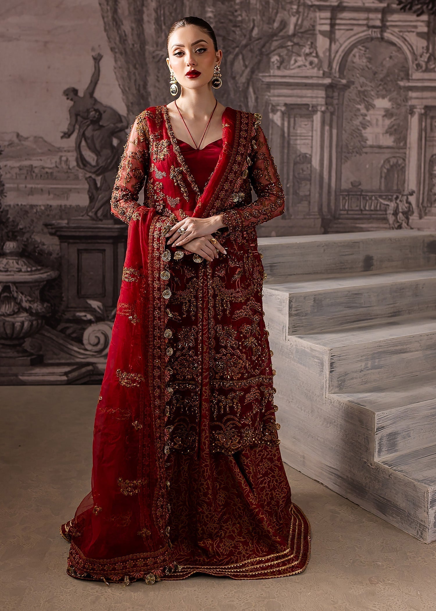 Maria Osama Khan | Mystara Wedding Festive |  Vanta - House Of Hania