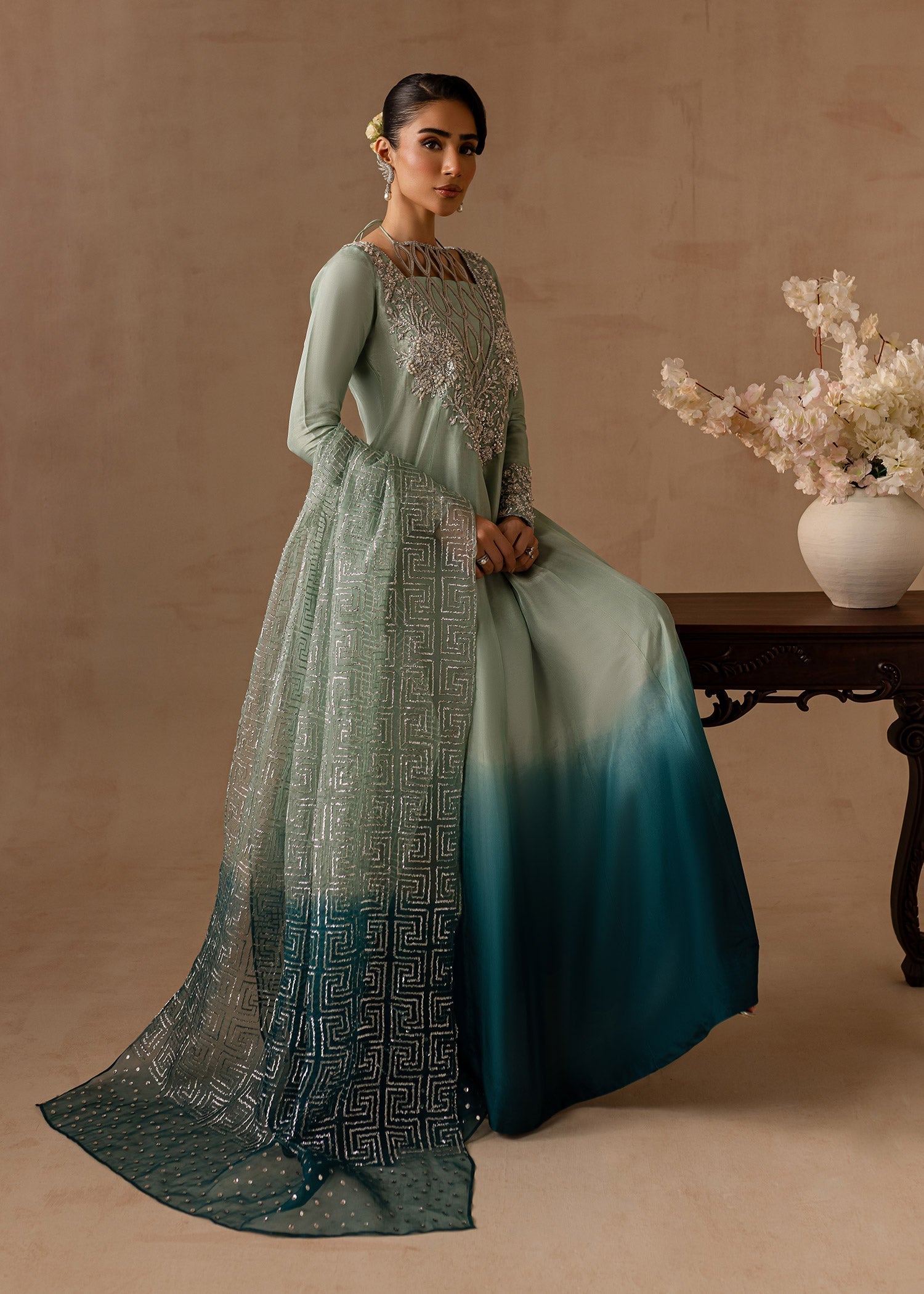 Maria Osama Khan | Noir Bliss Luxury Formals | Aazure - House Of Hania