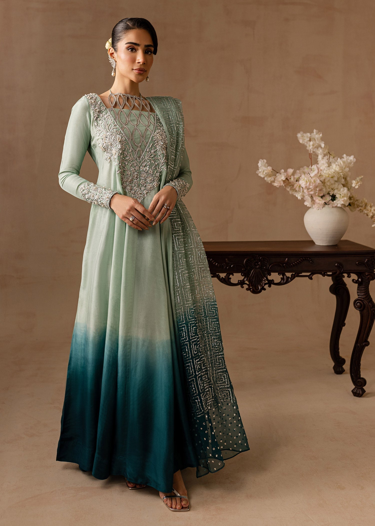 Maria Osama Khan | Noir Bliss Luxury Formals | Aazure - House Of Hania