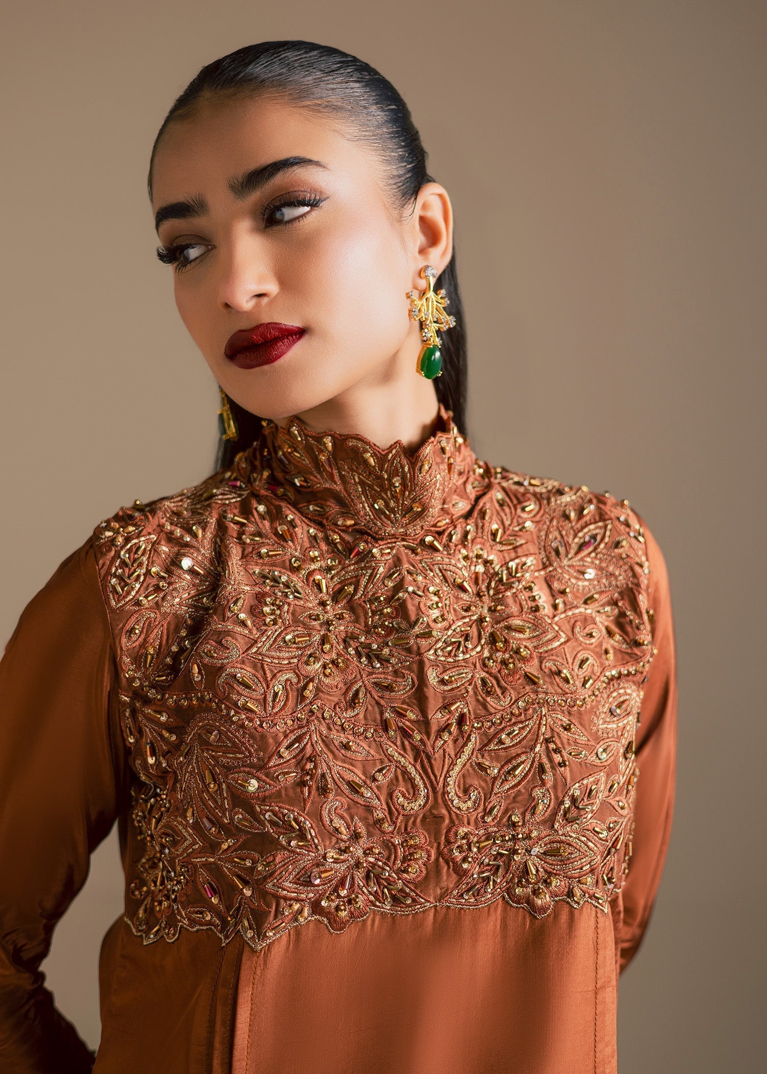 Maria Osama Khan | Noir Bliss Luxury Formals | Coco Dusk - House Of Hania