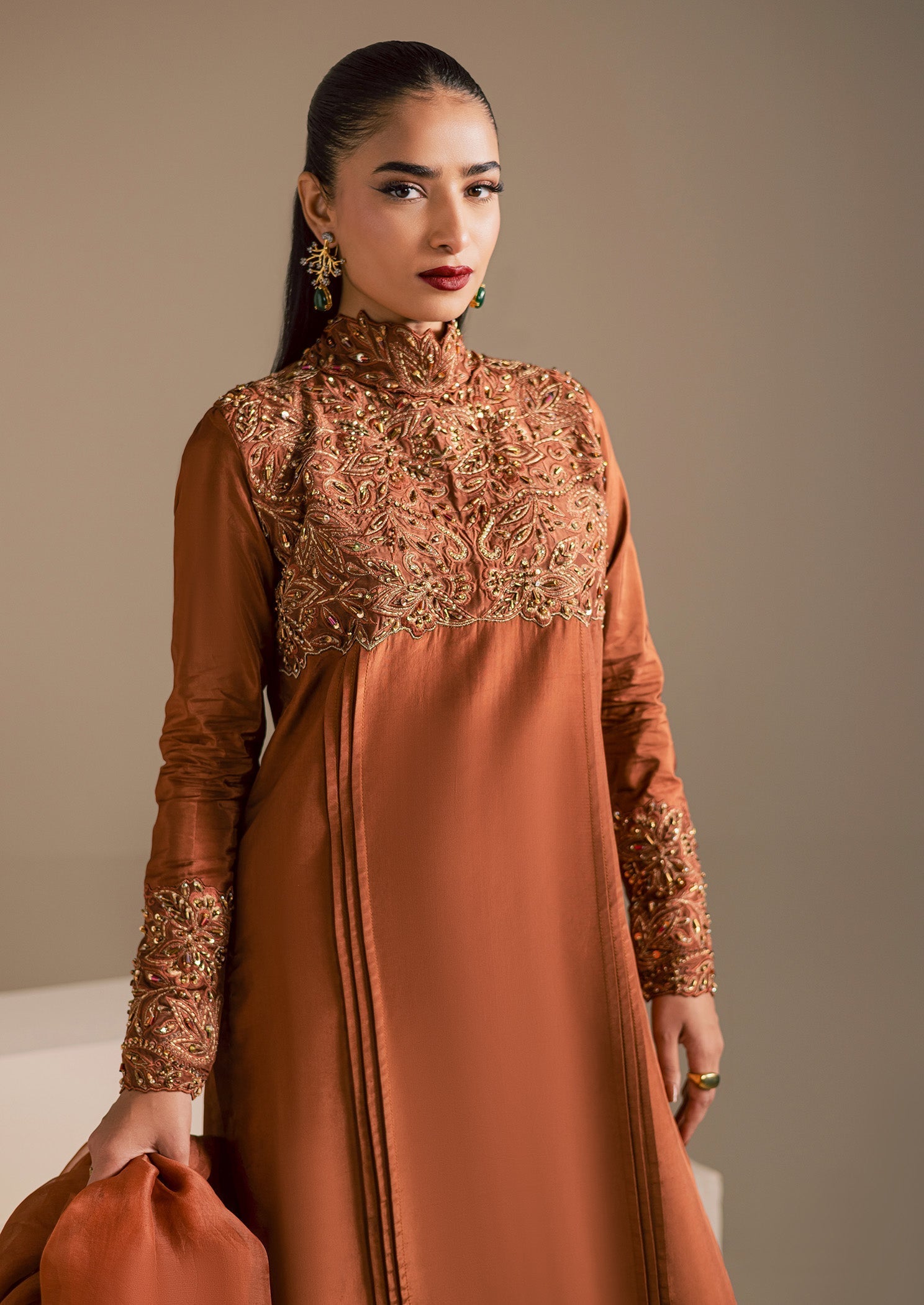 Maria Osama Khan | Noir Bliss Luxury Formals | Coco Dusk - House Of Hania
