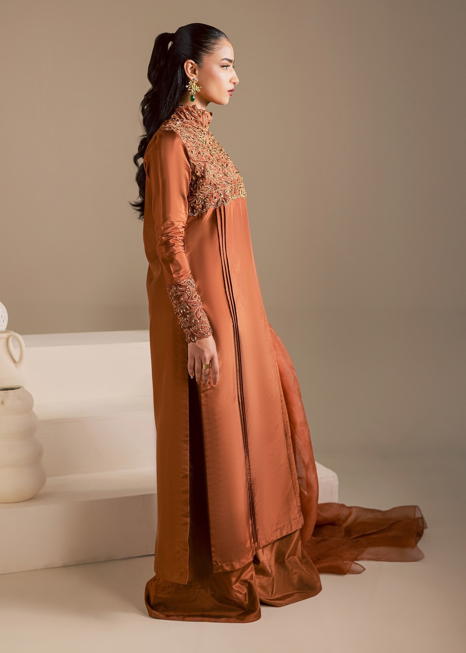 Maria Osama Khan | Noir Bliss Luxury Formals | Coco Dusk - House Of Hania