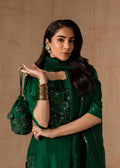 Maria Osama Khan | Noir Bliss Luxury Formals | Emerald Green - House Of Hania
