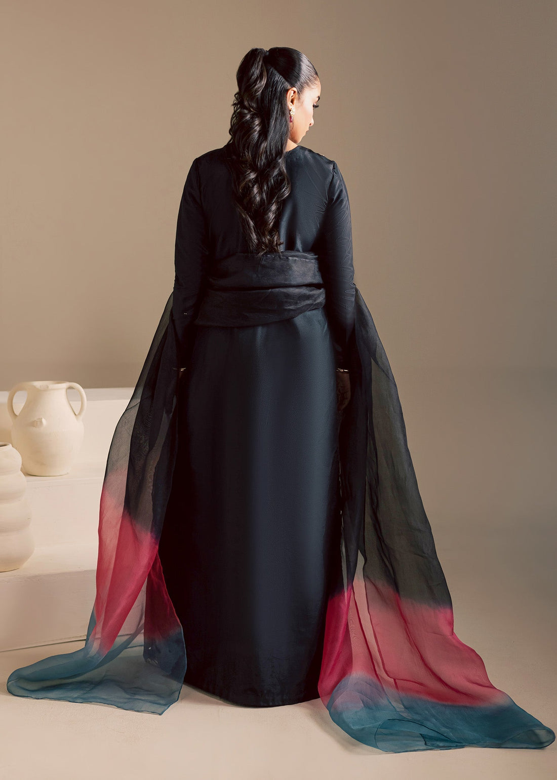 Maria Osama Khan | Noir Bliss Luxury Formals | Midnight Noir - House Of Hania