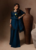 Maria Osama Khan | Noir Bliss Luxury Formals | Royal Sapphire - House Of Hania