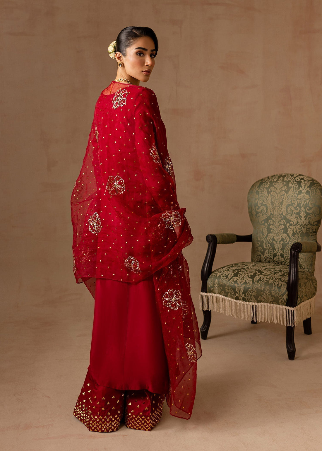Maria Osama Khan | Noir Bliss Luxury Formals | Ruby - House Of Hania