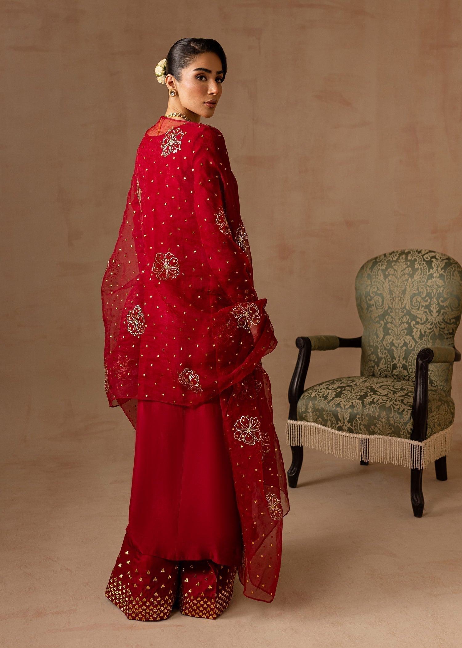 Maria Osama Khan | Noir Bliss Luxury Formals | Ruby - House Of Hania