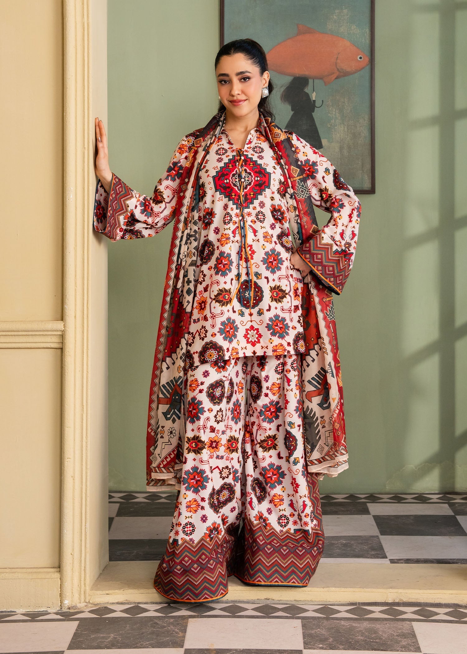 Maria Osama Khan | Retro'26 | Daisy - House Of Hania