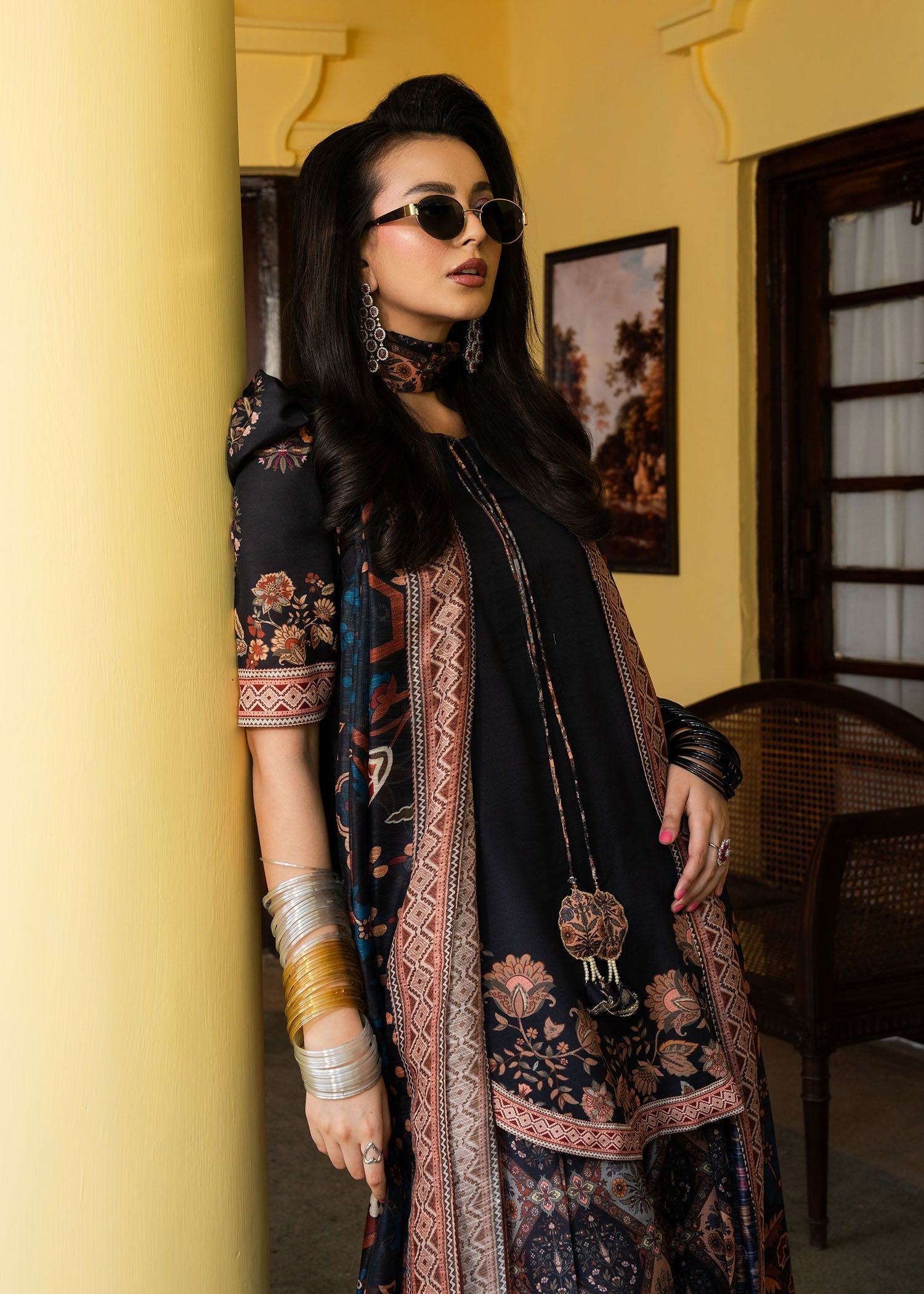 Maria Osama Khan | Retro Lawn 25 | Nazia - House Of Hania