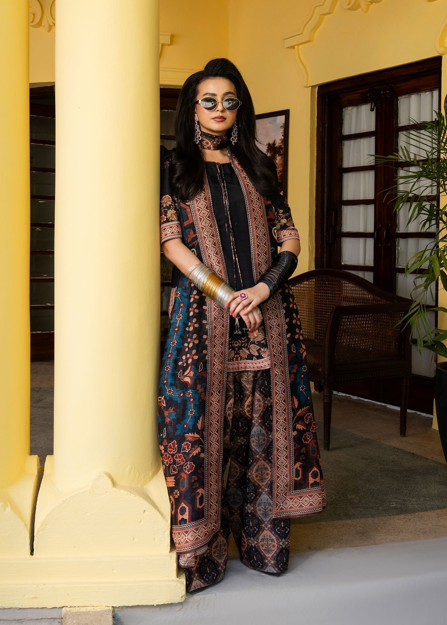Maria Osama Khan | Retro Lawn 25 | Nazia - House Of Hania