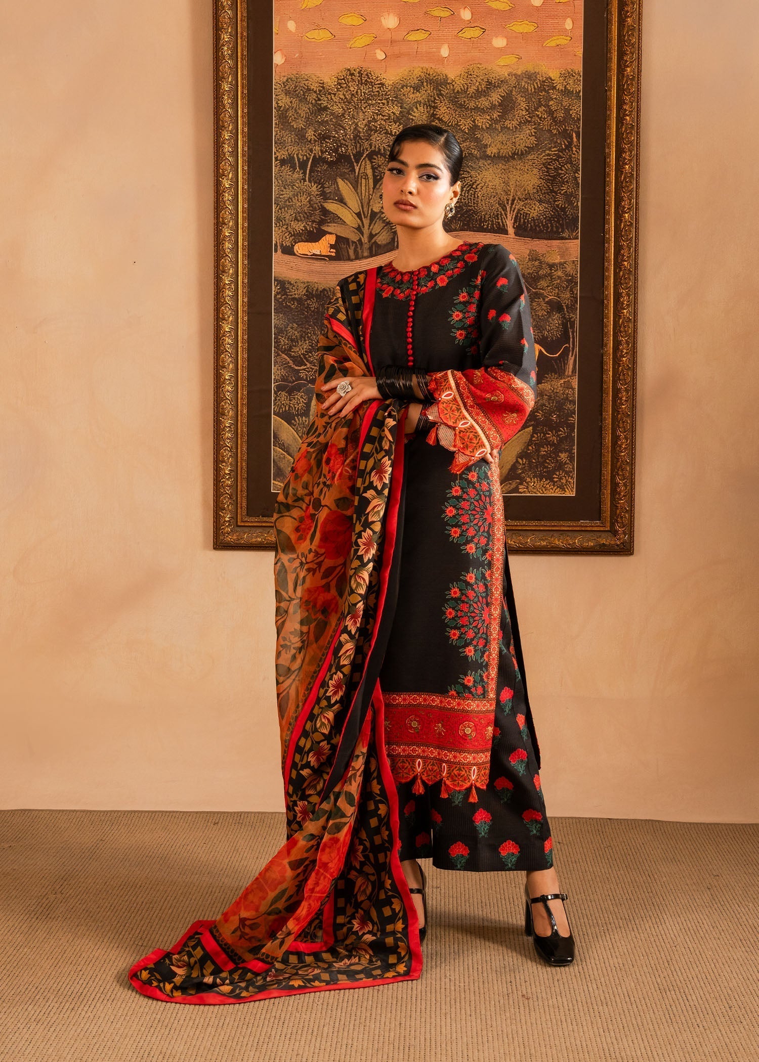 Maria Osama Khan | Retro Lawn 25 | Raila - House Of Hania