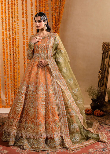 Maria Osama Khan | Sajni Wedding Festive | Anchal - House Of Hania